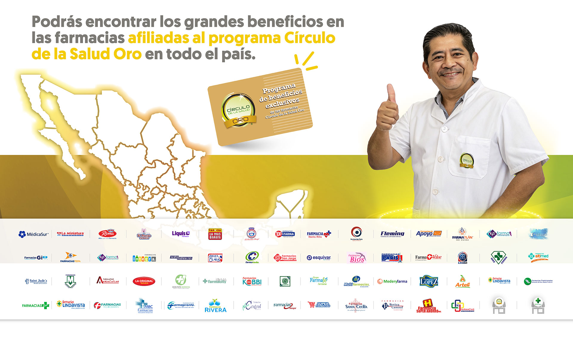 Farmacias afiliadas CDSO